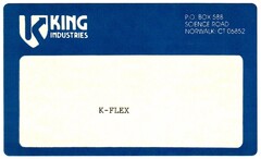 KING INDUSTRIES K-FLEX