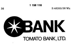 BANK TOMATO BANK, LTD.