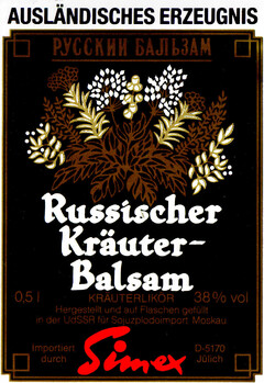 Russischer Kräuter-Balsam