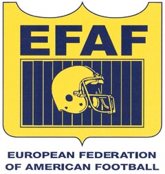 EFAF EUROPEAN FEDERATION OF AMERICAN FOOTBALL