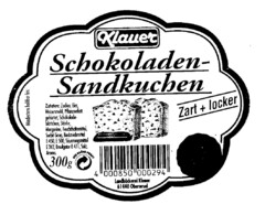 Klauer Schokoladen-Sandkuchen