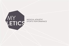 MY LETICS MEDICAL ATHLETIC SPORTS PERFORMANCE