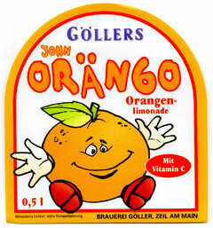 GÖLLERS JOHN ORÄNGO Orangenlimonade