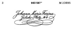 Johann Maria Farina Jülichs-Platz No. 4