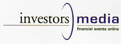 investors media financial events online