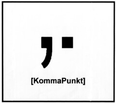 , . [KommaPunkt]