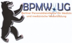 BPMW UG Berliner Personaldienstleister für Medizin und medizinische Weiterbildung