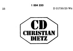 CD CHRISTIAN DIETZ