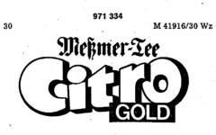 Meßmer-Tee Citro GOLD