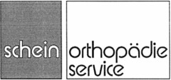 schein orthopädie service