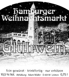 Hamburger Weihnachtsmarkt Glühwein