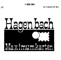 Hagenbach Maximumkarten