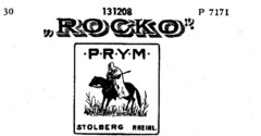 "ROCKO"  P R Y M  STOLBERG RHEINL.