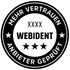 XXXX WEBIDENT MEHR VERTRAUEN ANBIETER GEPRÜFT