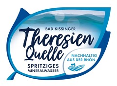 BAD KISSINGER Theresien Quelle SPRITZIGES MINERALWASSER NACHHALTIG AUS DER RHÖN