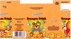 Sunnybell Orangen Drink