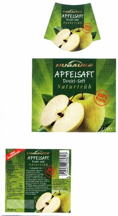 HUBAUER APFELSAFT Direkt-Saft Naturtrüb