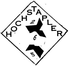 HOCHSTAPLER 2 6 5