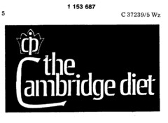 the Cambridge diet