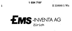 EMS-INVENTA AG Zürich