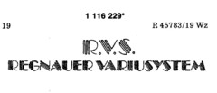 R.V.S REGNAUER VARIUSYSTEM