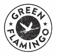 GREEN FLAMINGO