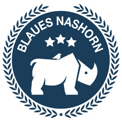 BLAUES NASHORN