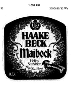 HAAKE BECK Maibock Helles Starkbier