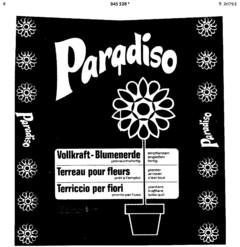 Paradiso Vollkraft-Blumenerde