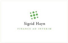 Sigrid Hayn FINANCE AD INTERIM