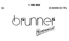 brunner Herrenmode