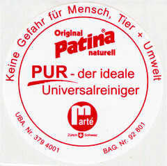 Original Patina naturell PUR - der ideale Universalreiniger