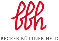 bbh BECKER BÜTTNER HELD