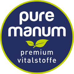 pure manum premium vitalstoffe