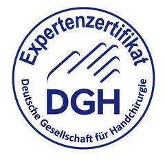 Expertenzertifikat DGH Deutsche Gesellschaft für Handchirurgie