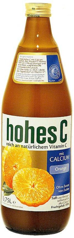 hohes C mit CALCIUM