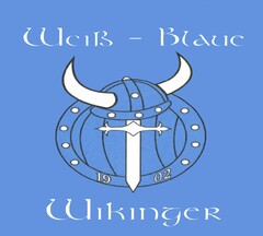 Weiß-Blaue Wikinger