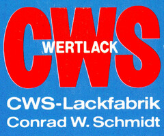 CWS WERTLACK CWS-Lackfabrik Conrad W.Schmidt