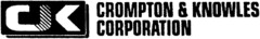 CROMPTON & KNOWLES CORPORATION