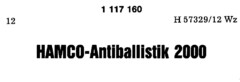 HAMCO-Antiballistik 2000