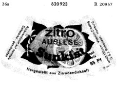 zitro AUSLESE Sunkist