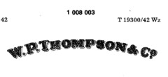 W.P.THOMPSON&CO.