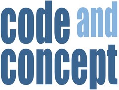 code and concept