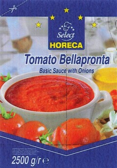 Select HORECA Tomato Bellapronta Basic Sauce with Onions