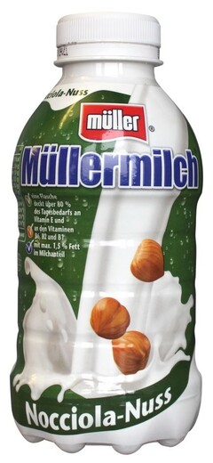 Müllermilch Nocciola -Nuss