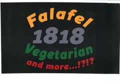 Falafel 1818 Vegetarian and more ...!?!?