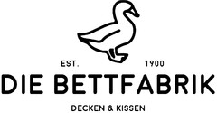 EST. 1900 DIE BETTFABRIK DECKEN & KISSEN