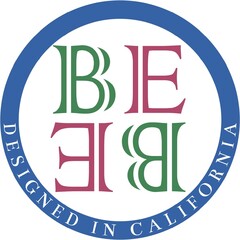 BE BE DESIGNED IN CALIFORNIA
