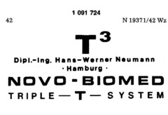 T3 Dipl.-Ing. Hans-Werner Neumann   Hamburg   NOVO - BIOMED TRIPLE - T - SYSTEM