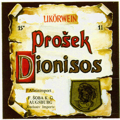 LIKÖRWEIN Prosek Dionisos